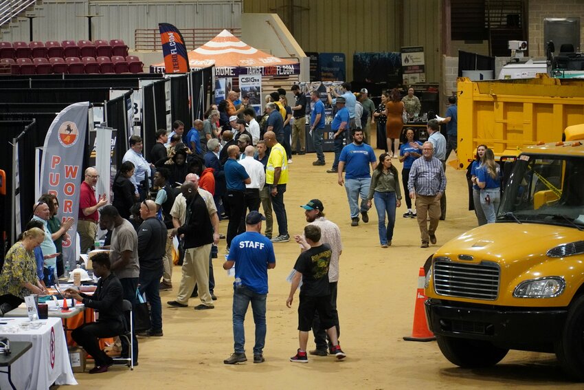 Arena with Job Seekers and Industry Partners