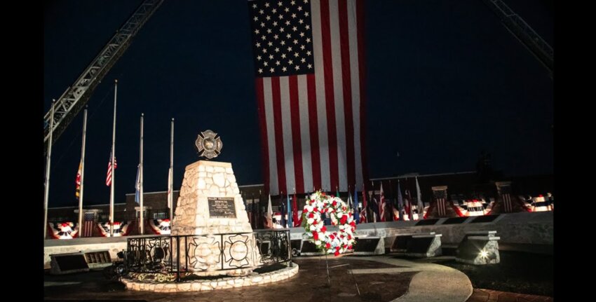 The National Fallen Firefighters Memorial in Emmitsburg, Maryland.