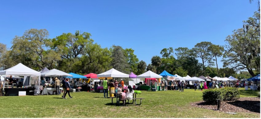 The free event, held at Kit Land Nelson Park, invited over 100 vegan-based vendors to share their craft, food, and clothes with the community.