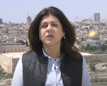 Shireen Abu Akleh of Al Jazeera.