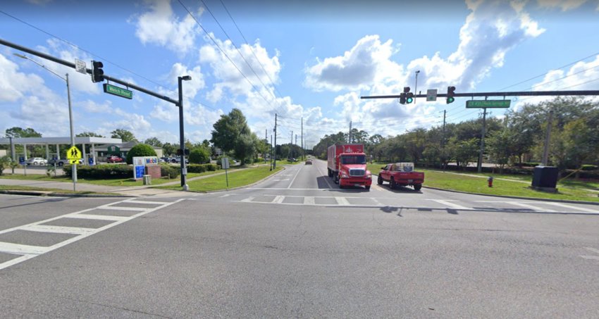 The intersection of Rocks Springs and Welch Roads in Apopka.