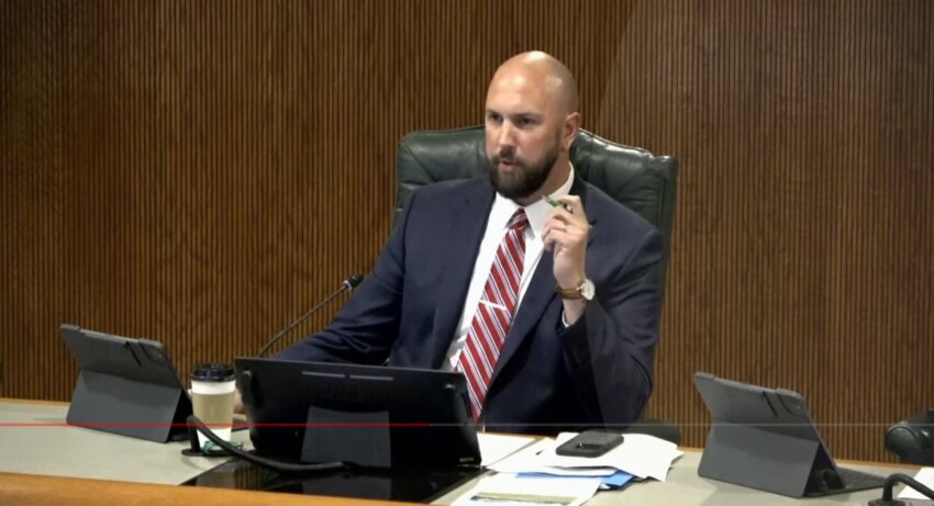 Commissioner Kyle Becker recounted the timeline surrounding the dispute they have been repeatedly confronted with dating back to 2016.