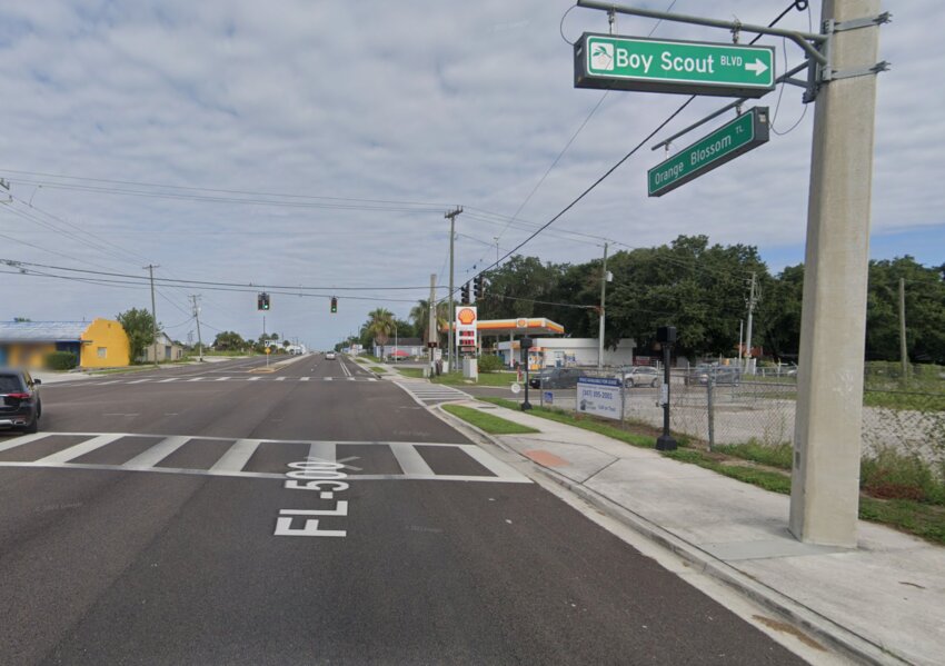 The collision occurred near the intersection of Orange Blossom Trail and Boy Scout Boulevard, according to the Florida Highway Patrol.