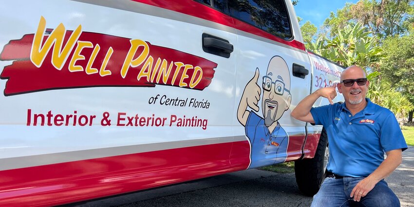 Johnny Abreu, owner of Well Painted of Central Florida