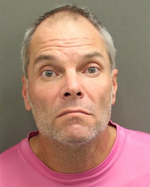 The APD arrested Taylor Cale Mizelle, 45, and charged him with two counts of third-degree grand theft and one count of robbery with a firearm. He is currently being held at the Orange County Jail on $20,000 bail.