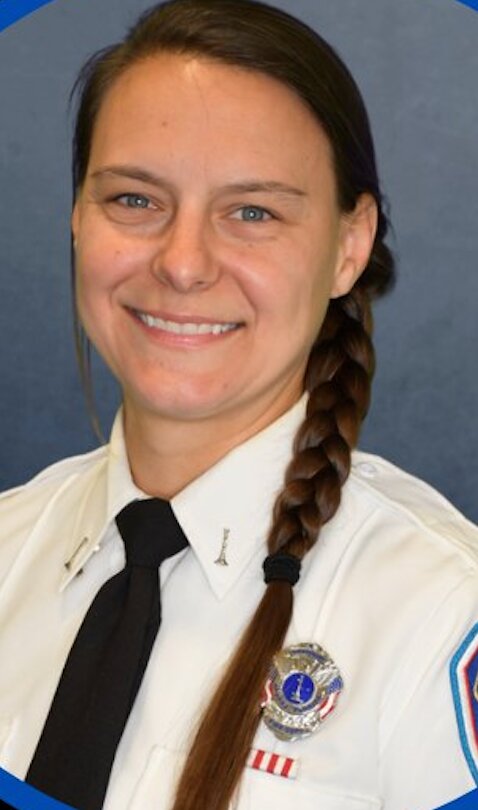 Lt. Mandy Mathis of the Apopka Fire Department.