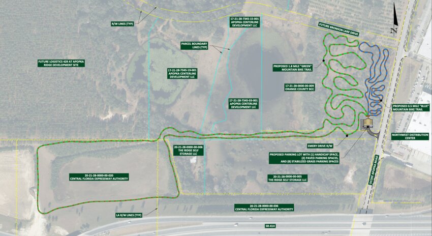 The proposed location is on Ocoee Apopka Road next to the Northwest Distribution Center.