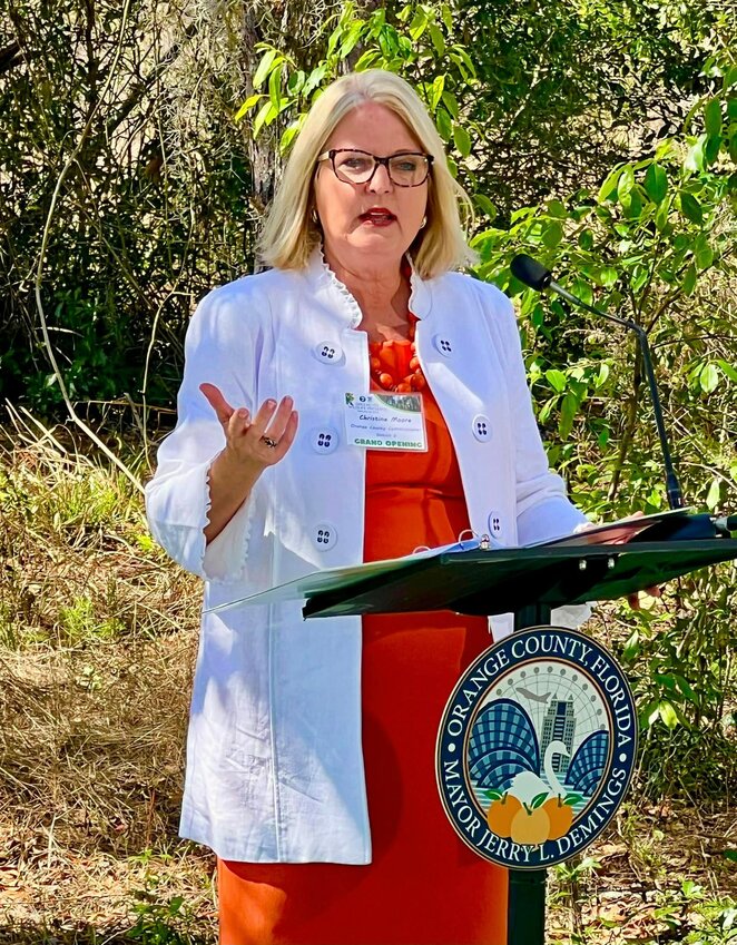 Orange County Commissioner Christine Moore.