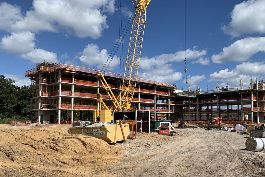 Construction at Madison Landing affordable housing complex in Winter Park.
