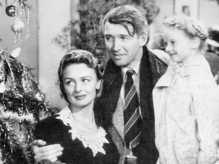 A still from the 1946 classic &lsquo;It&rsquo;s A Wonderful Life.&rsquo;