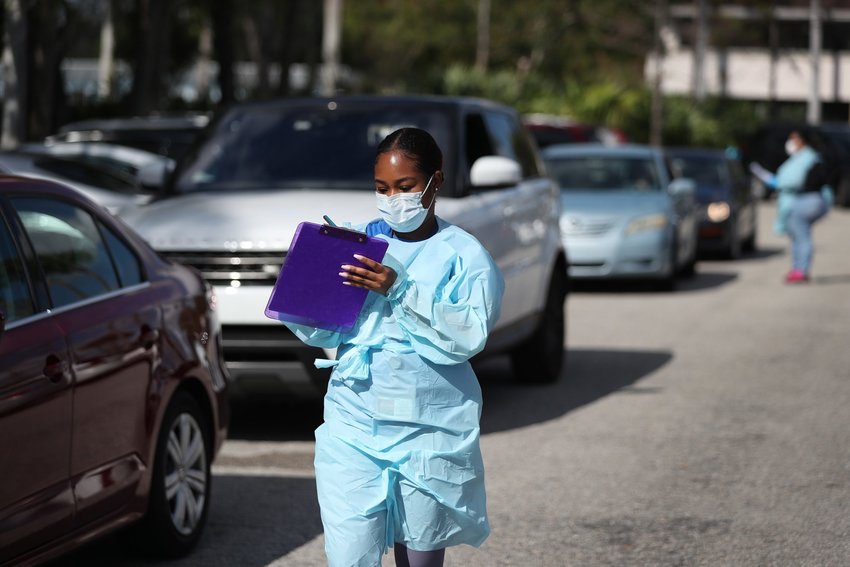 Drive-through coronavirus screening sites continue to pop up around Florida.