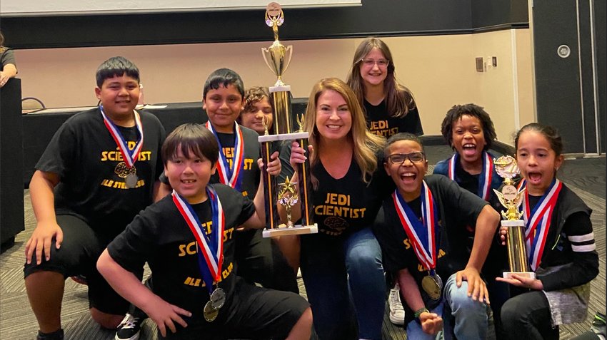 Dream Lake Elementary's Jedi Scientists Team B Mousetrap car team (Braudy German, Claudivel German, Colt Biaggi) will represent Central Florida in the Southeastern Consortium for Minorities in Engineering competition &mdash; at the national level.