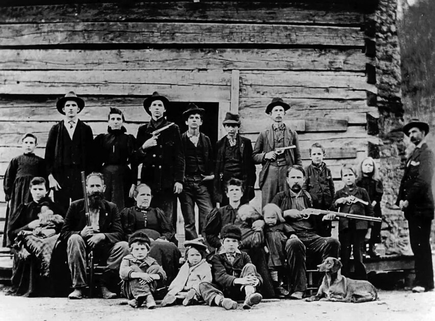 Hatfield Family of West Virginia, 1897
