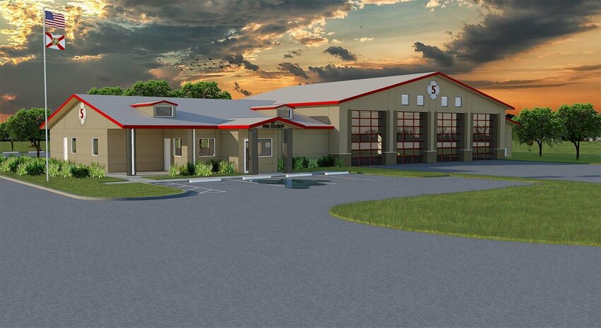 Apopka Fire Station #6 will be a replica of Fire Station #5 shown above.