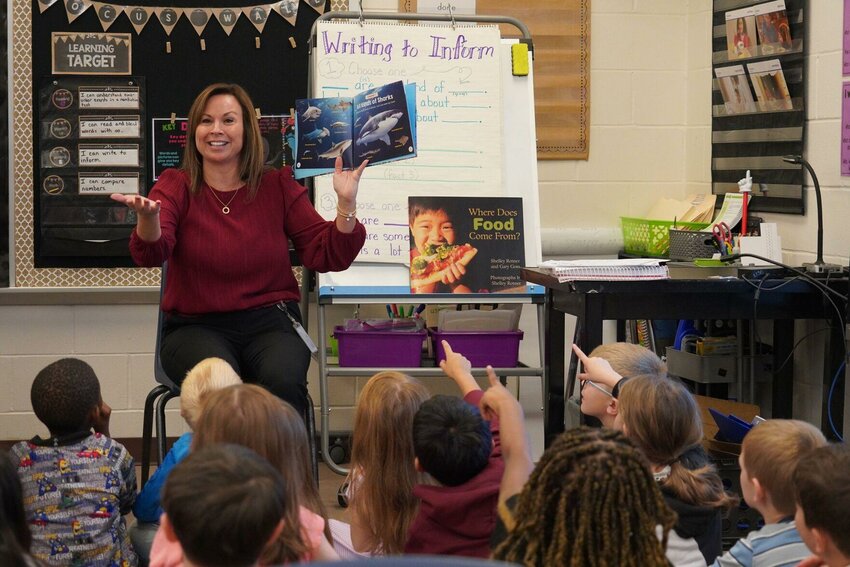 The Florida Department of Education's Just Read, Florida! team visited W.R. Tolar K-8 School in Liberty County on Jan. 25, 2023.