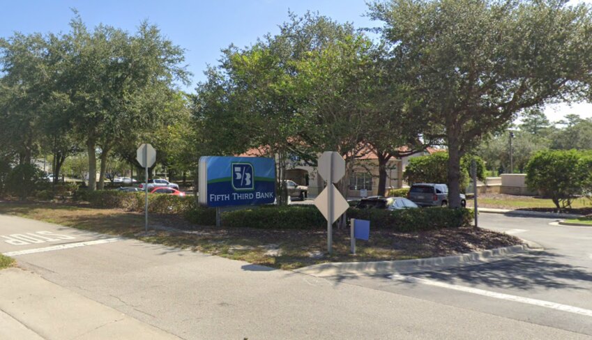 According to the APD report, at approximately 12:40 pm, Apopka Police Officers responded to a Bank Robbery at the Fifth Third Bank, located at 1495 Rock Springs Road.