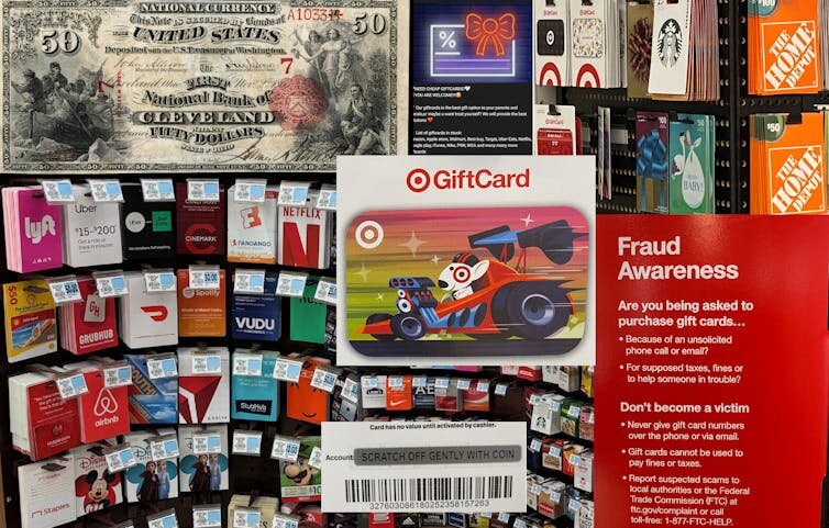 Banking regulations haven’t caught up with gift cards, which fraudsters are using to steal money from people in ways that are difficult to trace or reverse.