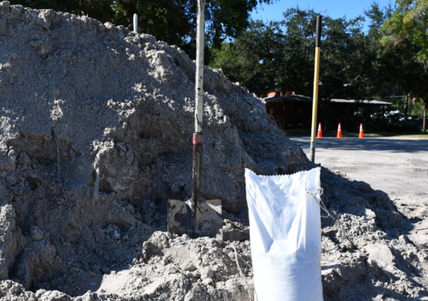 Both Apopka and Orange County are offering free sandbags.