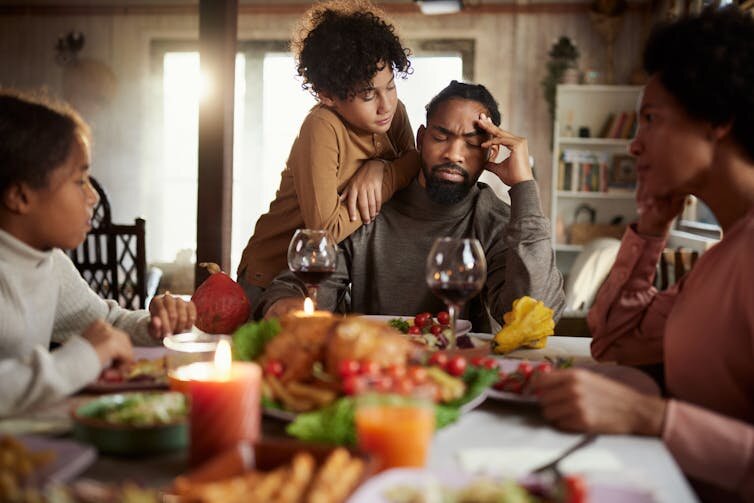 Expectations of perfection on special occasions can add to the normal stress of parenting.