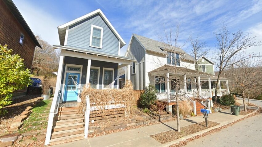 Some of the South Street Cottages.