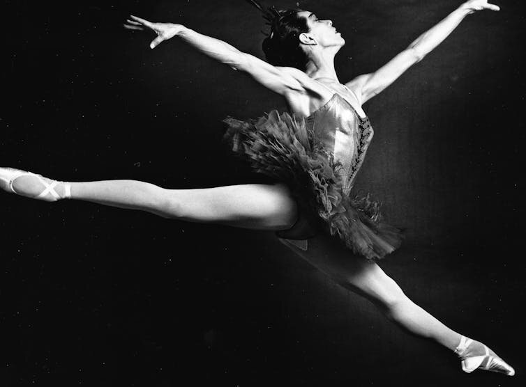 Maria Tallchief performing ‘Firebird’ at the New York City Ballet on Sept. 19, 1963.