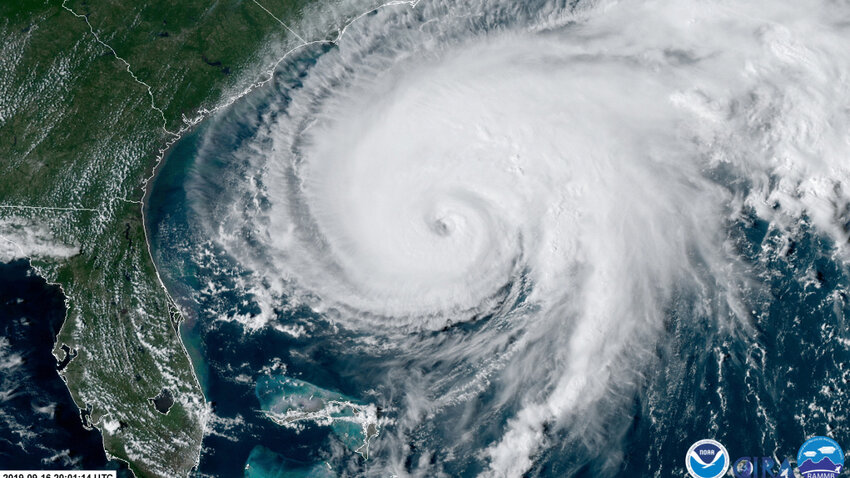 Hurricane Humberto.