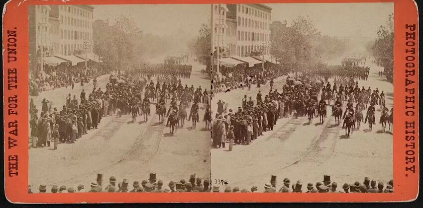 The Grand Review of the Union Armies May 1865.