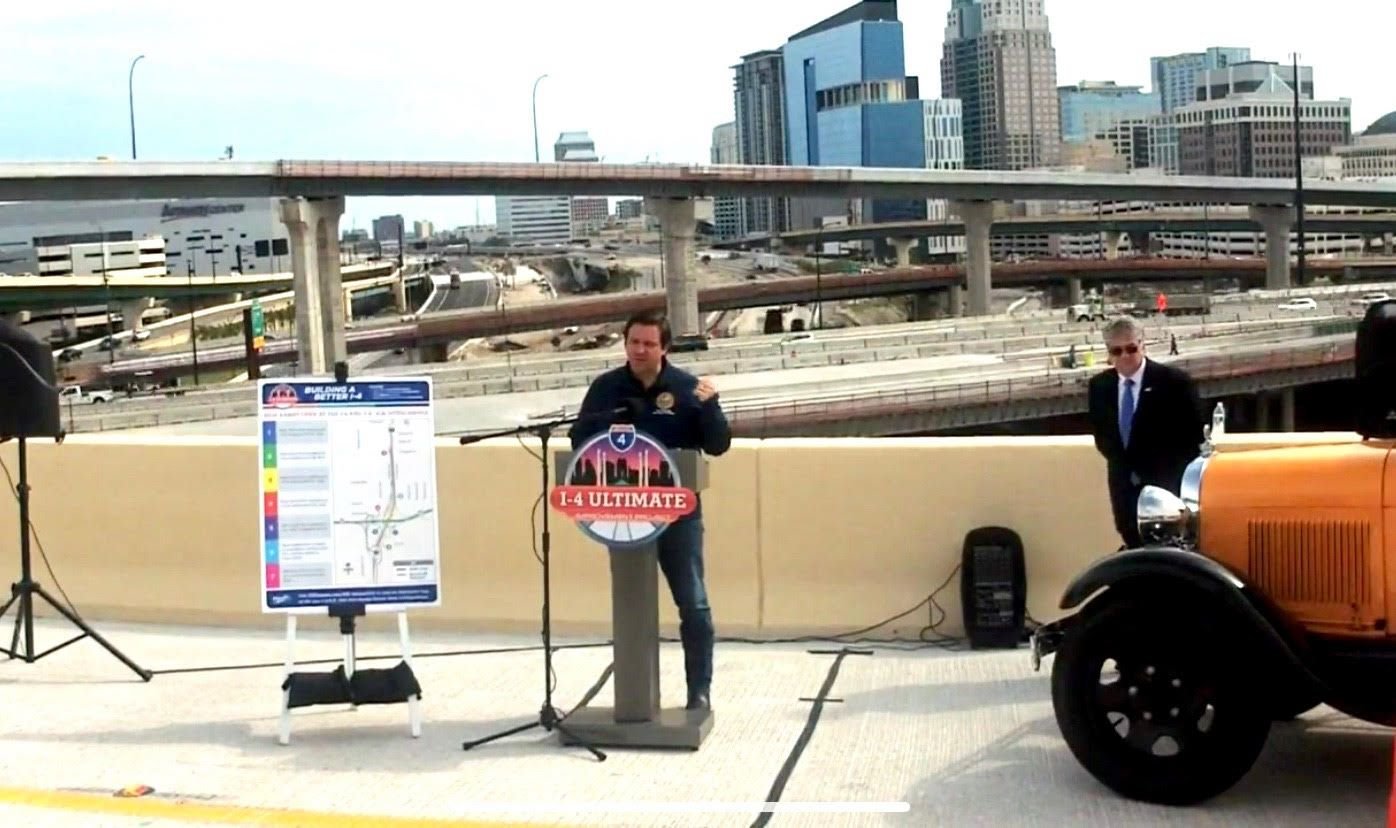 Governor DeSantis announces opening of I-4/S.R. 408 interchange ramps