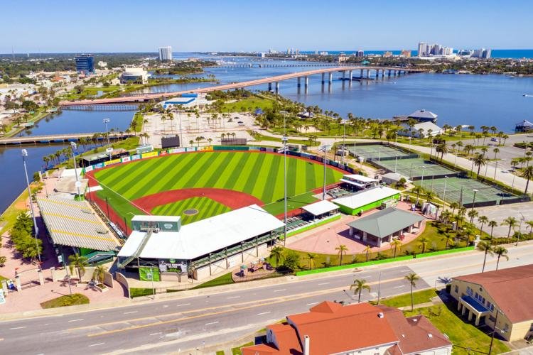 Jackie Robinson Memorial Baseball Park, seen May 3, 2020, in Daytona Beach, Florida, is the home ballpark of the Daytona Tortugas minor league team. Felix Mizioznikov / Shutterstock.com
