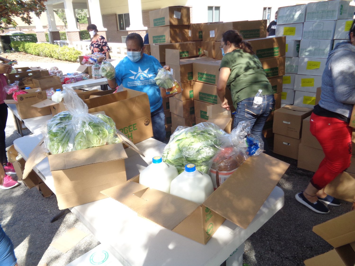 Farmworker Association of Florida, Apopka - Free Food Give-Away
