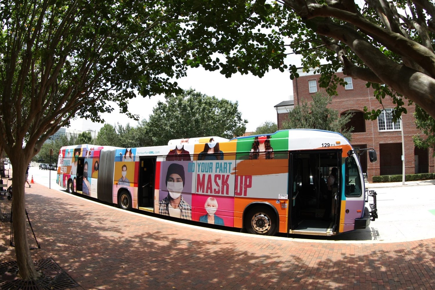 Thank you to LYNX for providing a Safer, Stronger, Together bus wrap to promote the regional safe campaign for both residents and businesses. Visit www.DoYourParORL to learn more. 
Thank you Visit Orlando, LYNX and Orlando Economic Partnership!