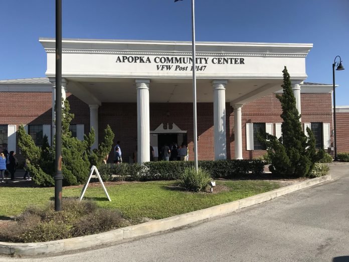 Apopka Community Center is an early voting site for Florida Primary 2020 (519 S. Central Avenue)