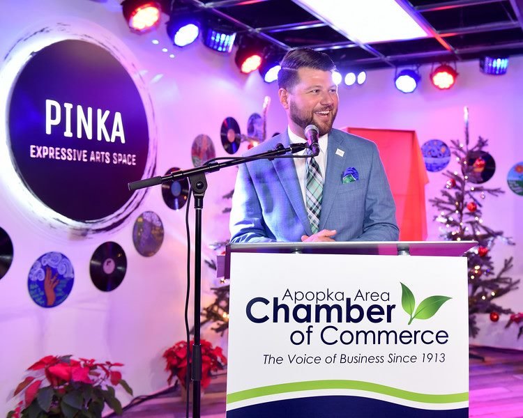 Robert Agrusa, President of the Apopka Area Chamber of Commerce, will be leaving in February. Photo courtesy of the Apopka Chamber.