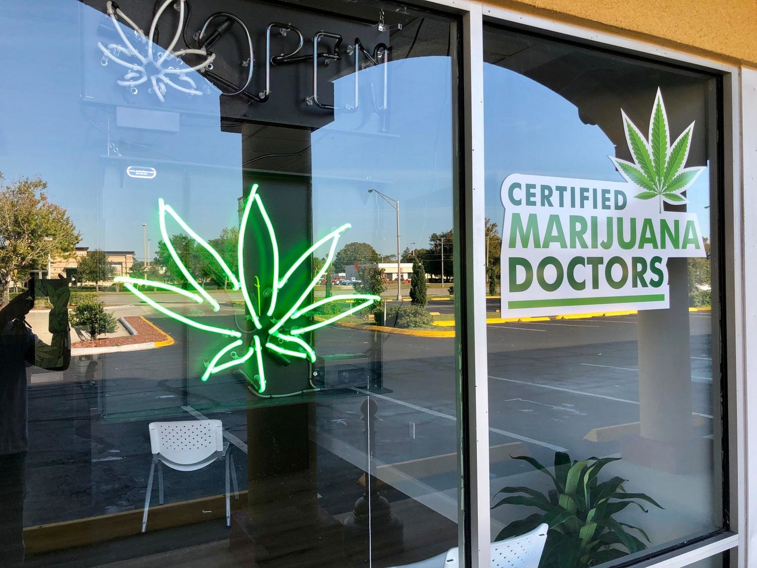 Certified Marijuana Doctors storefront in Daytona, Fla.
Robert Gregory Griffeth / Shutterstock.com