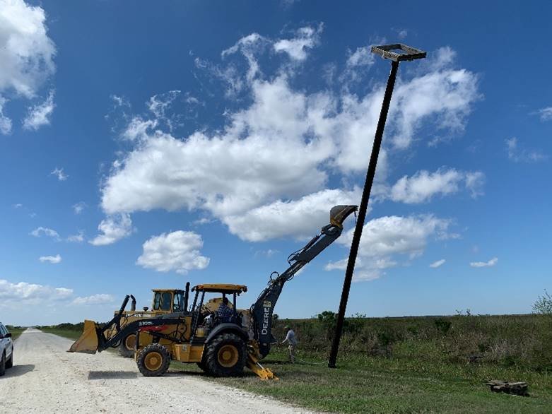 Weekend visitors will enjoy seeing the first project funded through donations to support recreational maintenance and improvements at the Lake Apopka Wildlife Drive and Lake Apopka North Shore.