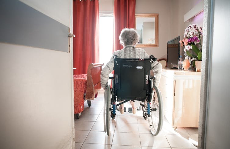 Low pay for nursing home workers has contributed to high staff turnover.
BSIP/Universal Images Group via Getty Images