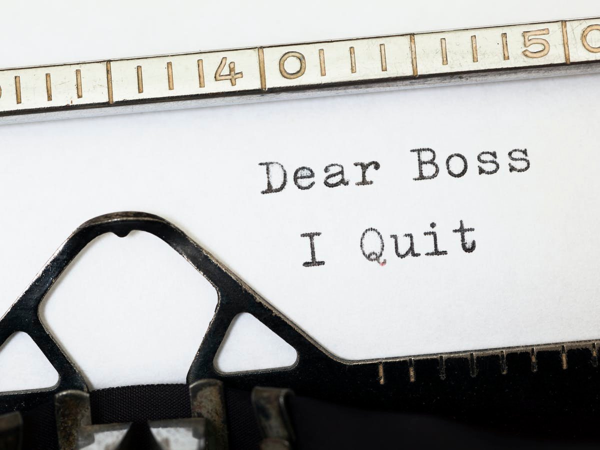 A record number of Americans are telling their managers, ‘I quit.’