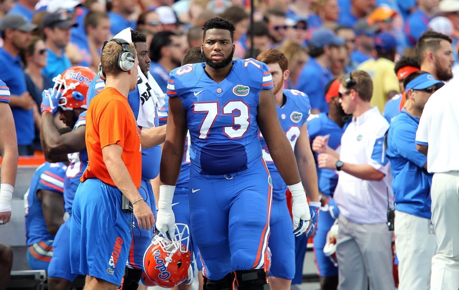 Martez Ivey, the former Apopka Blue Darter and Florida Gator, will be playing in the Canadian Football League this season.