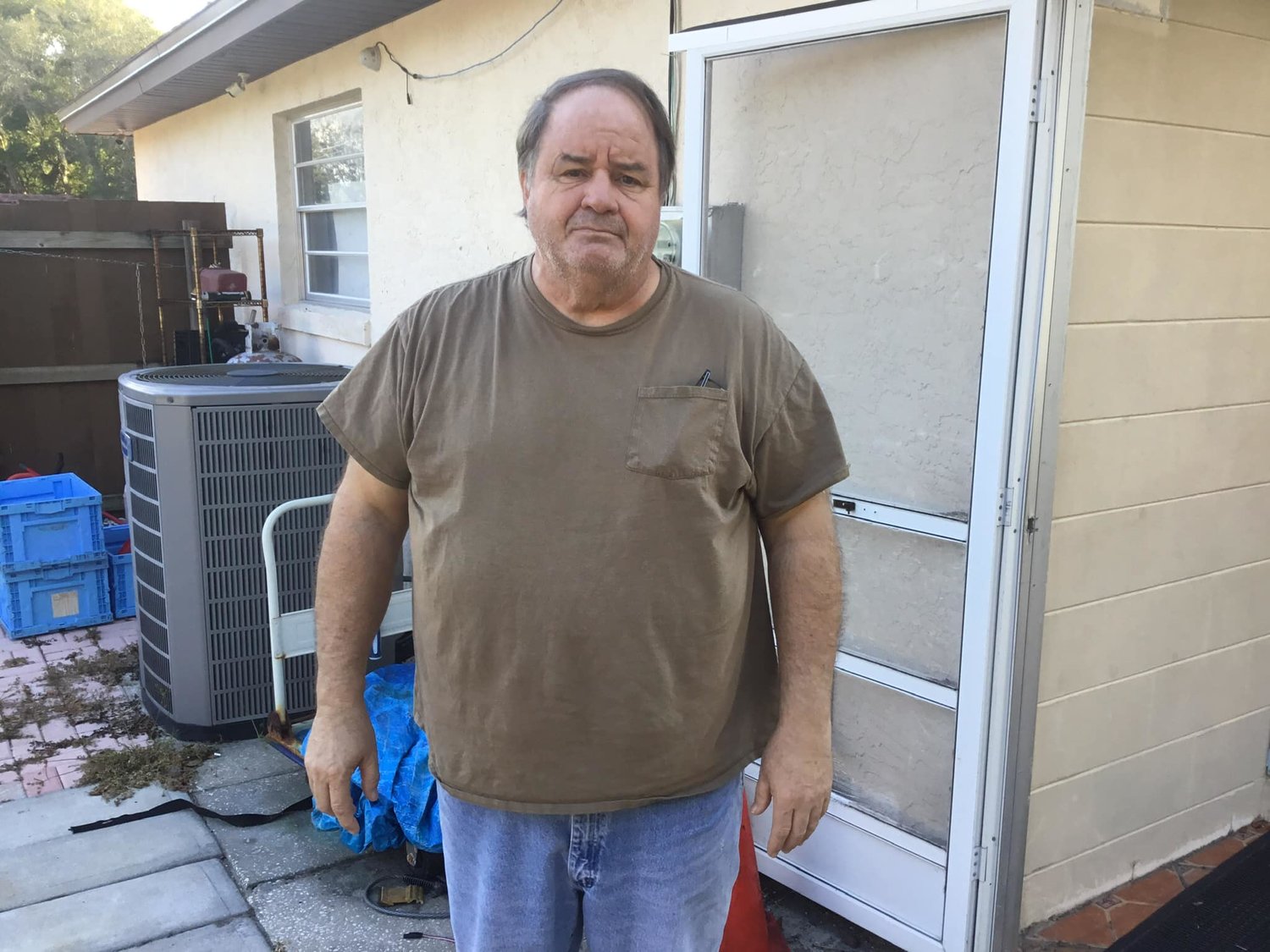 Longtime Apopka resident Dennis New is fighting code violations and foreclosure by the City.