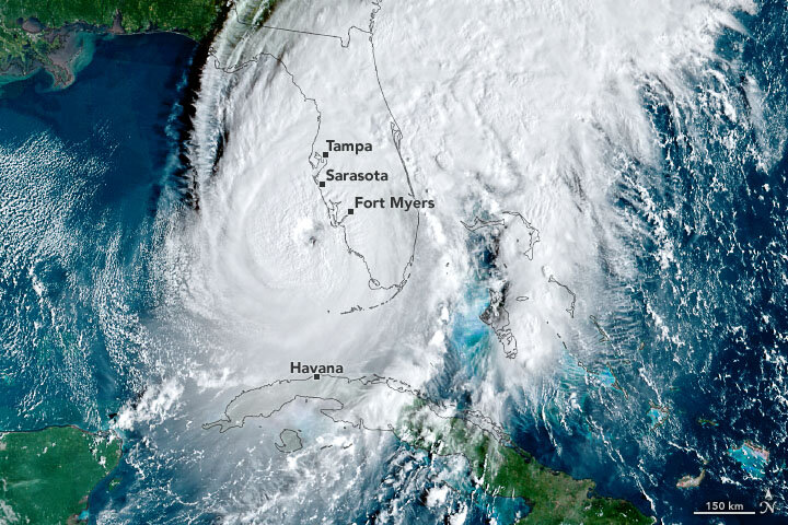 Hurricane Ian on Sept. 28, 2022.