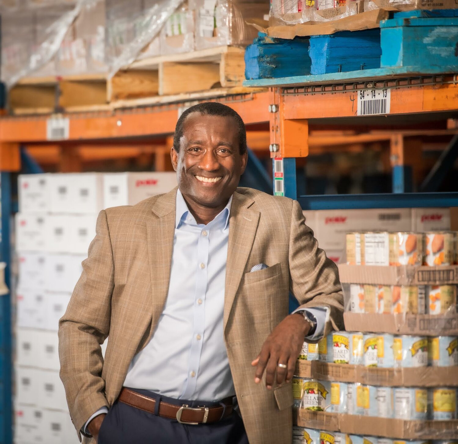 Derrick Chubbs · President and CEO at Second Harvest Food Bank of Central Florida, photo by Roberto Gonzalez