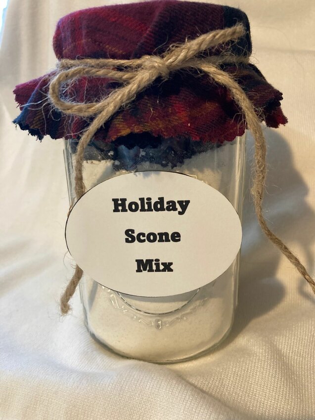 Holiday Scone Mix is just one of many tasty gifts that can be created in your kitchen.


Linda Masters/Baxter Bulletin
