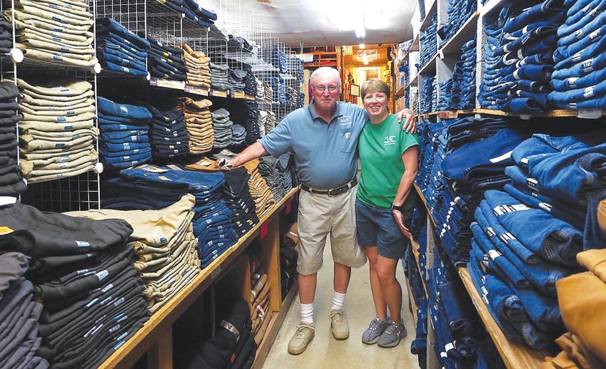 JR Moore & Son is a family affair — Rayvon King (pictured left) has worked at the store since 1968. His daughter, Julie King-McDaniel grew up working there and joined as a co-owner with King in 2011.