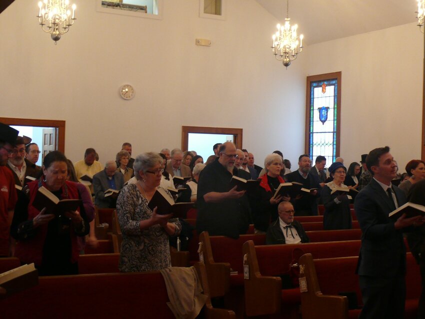 Mt. Gilead Baptist Church was full of current members, former members, and guests during the special 200th Anniversary worship service rejoicing in God's faithfulness.