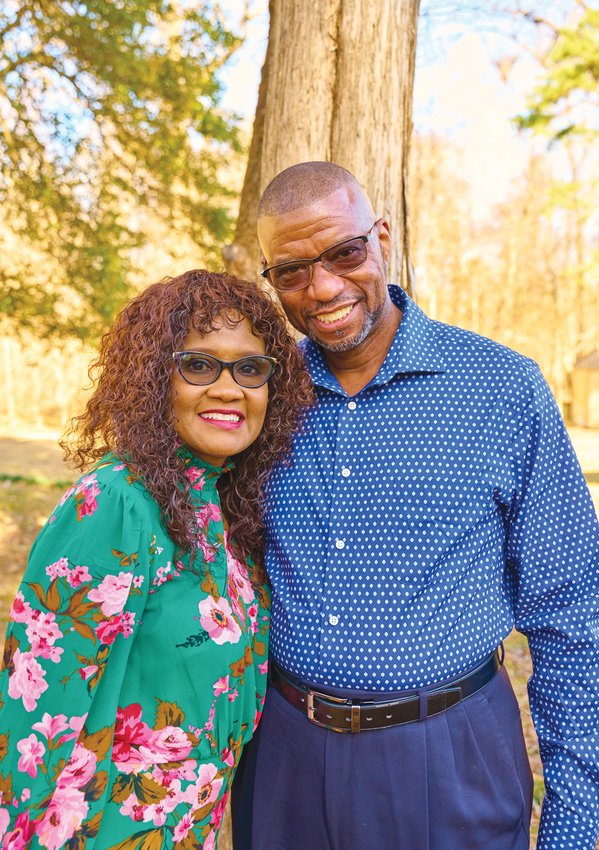 Charles Gardner's retirement from the Chatham Sheriff's Office means he'll have more time at home with his wife, Saundra, pictured here at their home in Pittsboro.