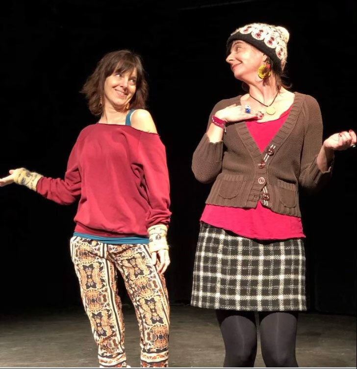 Jane Allen Wilson (left) will lead several improv exercises and group activities during Saturday's Kitchen Comedy event at the Inn at Celebrity Dairy Farm.