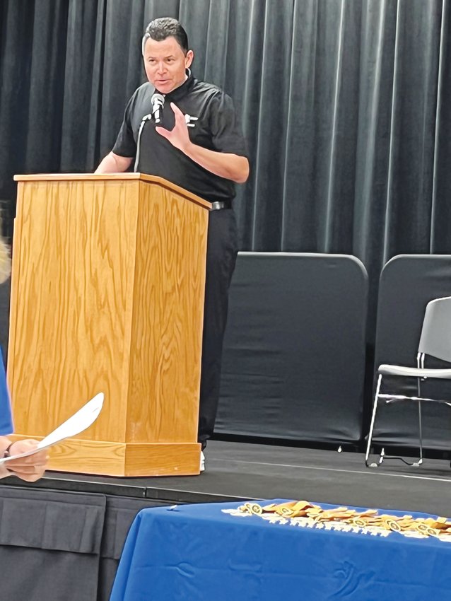 Brad Allen, president and executive director of North Carolina Senior Games, served as emcee of the Chatham County Senior Games &amp; SilverArts 2022 Awards and Recognition Ceremony last Friday at Chatham County Agricultural and Conference Center in Pittsboro.