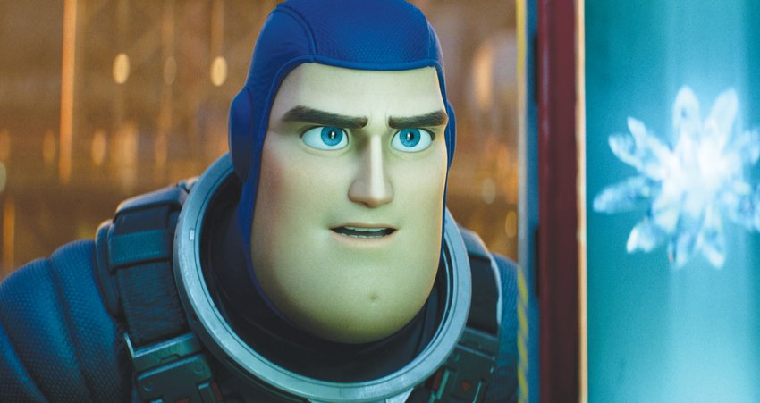 Chris Evans provides the voice for Buzz Lightyear in the animated film 'Lightyear.'