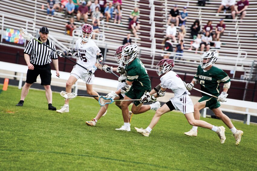The Northwood boys lacrosse team came into the week with a 13-2 overall record and a 9-2 mark in conference play.