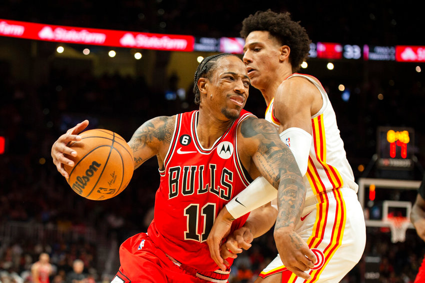 Griffin Wins Game At Overtime Buzzer, Hawks Hold Off Bulls 123-122 ...